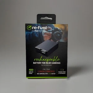 Digipower Re-Fuel Rechargeable Lithium-Ion Replacement Battery for Canon LP-E8 - Picture 1 of 11