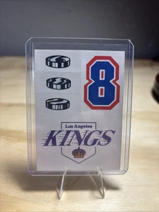 1985-86 Topps Los Angeles Kings Hockey Helm Sticker #22 - Bild 1 von 6