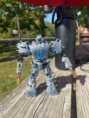 Figura de hielo congelado Transformers Megatron Voyager Class Decepticon 2007 Hasbro Foto 1 de 2