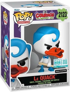Funko POP! Animation: Le Quack Courage Der feige Hund LE 9500 #2123 - VORVERKAUF - Bild 1 von 2