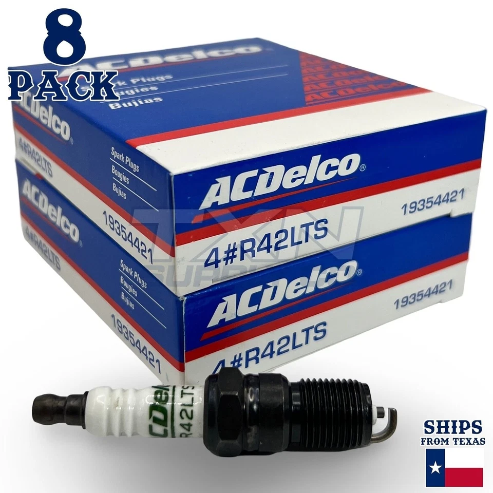 8 Pack ACDelco Standard Spark Plugs 2003-2006 for Ford Explorer 4.6L ps - Image 1 of 3