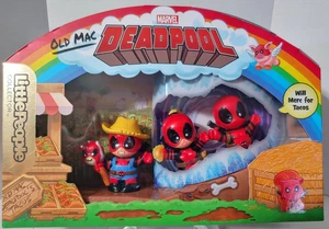 SDCC 2025 Mattel Fisher-Price Little People Collector Deadpool Set Exclusive - Bild 1 von 3