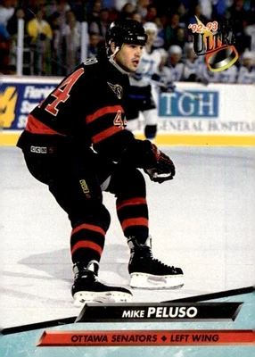 1992-93 Ultra #365 Mike Peluso - Image 1 of 2