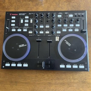 Vestax VCI-100 Black USB MIDI DJ Controller Dual Deck VCI100 BLK Used From Japan - Picture 1 of 3