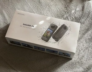 Insta360 X4 - 8K 360° Action Camera Adventure Bundle w/extra battery, 256G card - Picture 1 of 2