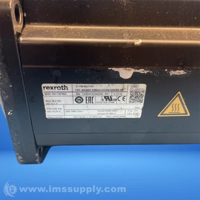 Rexroth R911387865 Synchronous Motor 5966 - Image 1 of 4
