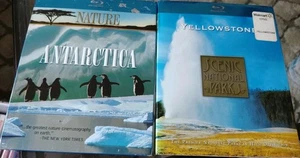 Scenic National Parks: Yellowstone (Blu-ray, & Nature Antarctica Blu-ray - Foto 1 di 2