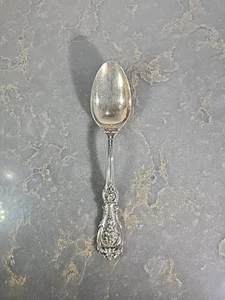 Reed & Barton Francis I massiver Sterling großer Servierlöffel, 8 1/4" Adler-R-Löwe - Bild 1 von 11