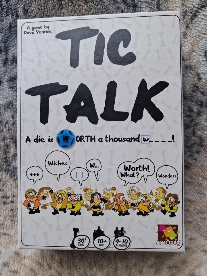 Asmodee Tic Talk Word Game - Image 1 of 4