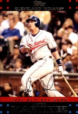 Victor Martinez 2007 Topps Updates & Highlights #UH264 Indians FREE SHIPPING - Image 1 of 2