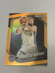 2024-25 Panini Prizm Black Orange Prizm Domantas Sabonis  5/49 Kings - Picture 1 of 2