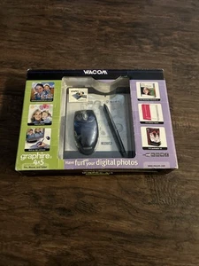 Wacom Graphic Tablet with Graphite Pen and Mouse New In Box Unopened - Afbeelding 1 van 2