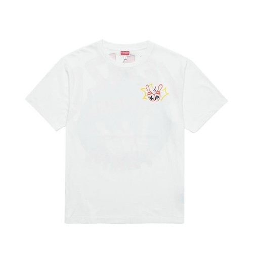 T shirt oversize stampata Kenzo FD55TS4534SG 02 50259247