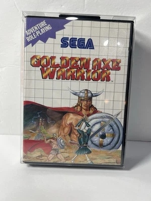 Golden Axe Warrior (Sega Master System) COMPLETE Box manual game Tested Rare UPC - Image 1 of 4