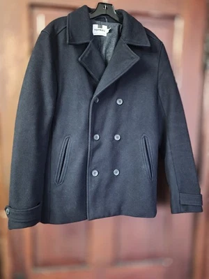 Chaquetón Topman Para Hombre 38/40 Marinero Militar Doble Pecho Talla Azul Marino Oscuro   Foto 1 de 4