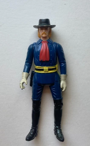 1982 George Custer Vintage 3 3/4 The Lone Ranger Action Figure by Gabriel Lot #2 Cover