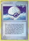 Heavily Played Team Aqua Ball - 75/95 - Uncommon - Reverse Holo Pokemon Team Mag