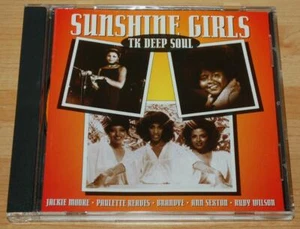 Various - Sunshine Girls TK Deep Soul - 1995 UK Sequel Records Label CD - Picture 1 of 4