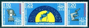 1971 Carl Zeiss/Jena, microscopio, telescopio, sistemi ottici/medici, DDR, 1714, MNH - Foto 1 di 1