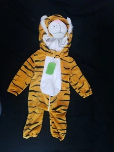 NEW MICHLEY Unisex Baby Tiger Pajama Costume Hooded Romper Tiger Outfit Zippet - Picture 1 of 10