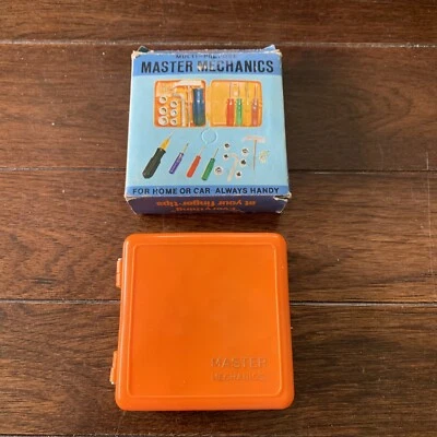 KIT DE HERRAMIENTAS MASTER MECÁNICA VINTAGE PARA HOGAR O COCHE Foto 1 de 2