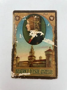 Calendarietto Beatrice D'Este 1940 - Picture 1 of 3