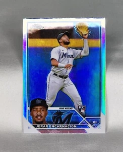 Jerar Encarnacion 2023 Topps Chrome #78 RC Rookie Card Miami Marlins - Bild 1 von 2