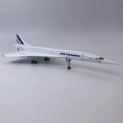 Wltk Air France Concorde F-BVFB 1/200 Diecast Aircraft Jet Model Collection Gift - Image 1 of 4
