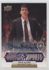 2011 Upper Deck World of Sports Auto Steve Alford #65 Auto