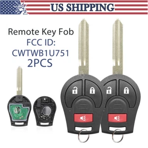 2 para Chevrolet City Express 2015-2018 CWTWB1U751 llave remota de repuesto fob - Imagen 1 de 7