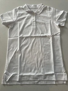 Lands End weiße Mädchen Uniform Polo Größe 14  - Bild 1 von 1