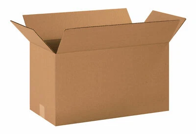 50 - 20 x 10 x 12 Corrugated Shipping Boxes Storage Cartons Moving Packing Box - Image 1 of 2