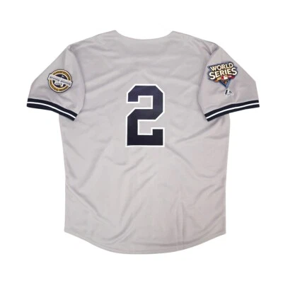 Derek Jeter 2009 New York Yankees World Series Road Jersey Men's (S-3XL) - Image 1 of 4