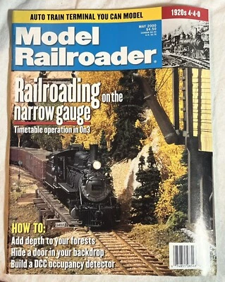 Model Railroader Magazines From May 2000 Model Trains Kalmbach Publishing - Image 1 of 2