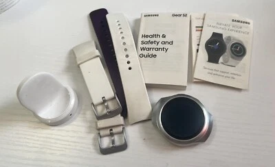 Samsung Gear S2 Sm-r730a Smartwatch, AT&T, Silver - Image 1 of 3