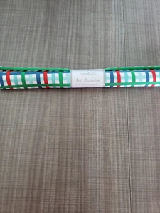 Holiday Snow Checks Create it Fabric Cut, Fat Quarter (18"x21"), - Picture 1 of 3