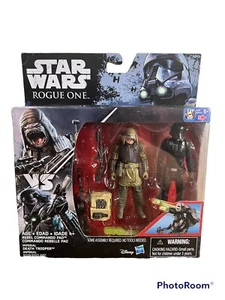 Star Wars Rogue One Rebel Commando Pao vs Death Trooper 3.75" Figure 2 Pack - Picture 1 of 2