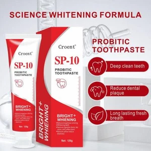 SP-10 Probiotic Toothpaste,Sp-10 Toothpaste Ultra Whitening White Toothpaste - Picture 1 of 11
