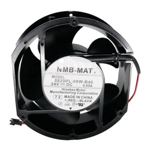 Duża objętość powietrza cichy wentylator chłodzący 5920PL-05W-B40 24V 0.96A - Zdjęcie 1 z 3