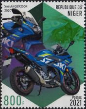 2020 SUZUKI GSX250R / GSX-R Series Sports Motorcycle Motorbike Stamp 2021 Niger
