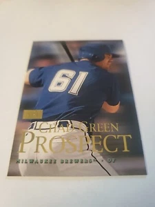 2000 Skybox Chad Green Rookie Prospect #223 Milwaukee Brewers - Picture 1 of 3