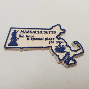 Vintage Massachusetts We Have A Special Place For You Fridge Magnet 3" x 1.8" - Picture 1 of 2