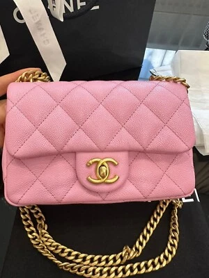 Chanel Mini Sweetheart Caviar Llilac gold hardware - Image 1 of 4