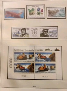 TAAF  Année 2015 COMPLETE NEUF LUXE N°722/760 F732 C 754 - Picture 1 of 4