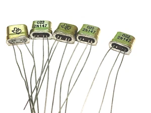 2Pieces 2N147 Texas Instruments NPN Germanium - Picture 1 of 1