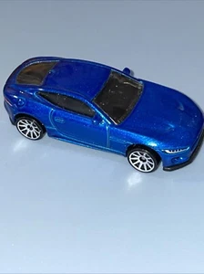 MATCHBOX JAGUAR F TYPE BLUE - Picture 1 of 3