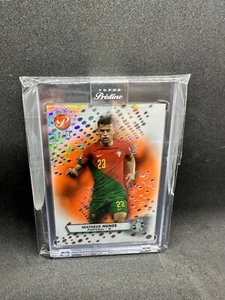 MATHEUS NUNES 2023 TOPPS UNBERÜHRTE ROAD TO UEFA orange REFRAKTOR/25 - Bild 1 von 2