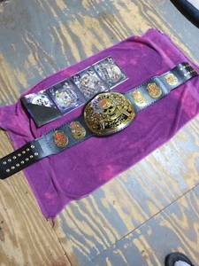 SMOKING SKULL WORLD Wrestling CHAMPIONSHIP TITLE Replica Belt 2MM - Picture 1 of 12