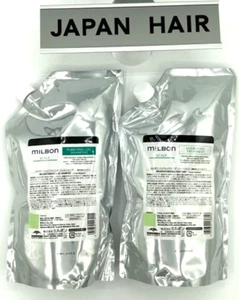 Milbon Purifying Gel Scalp Shampoo & Treatment 1000ml Refill Set Japan ScalpCare - Picture 1 of 3