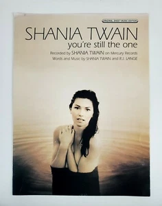 You're Still One Shania Twain Sheet Music Piano Vocal Guitar 1997 Pop Country - Picture 1 of 3